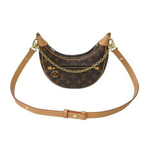 Louis Vuitton shoulder bag Monogram canvas looped